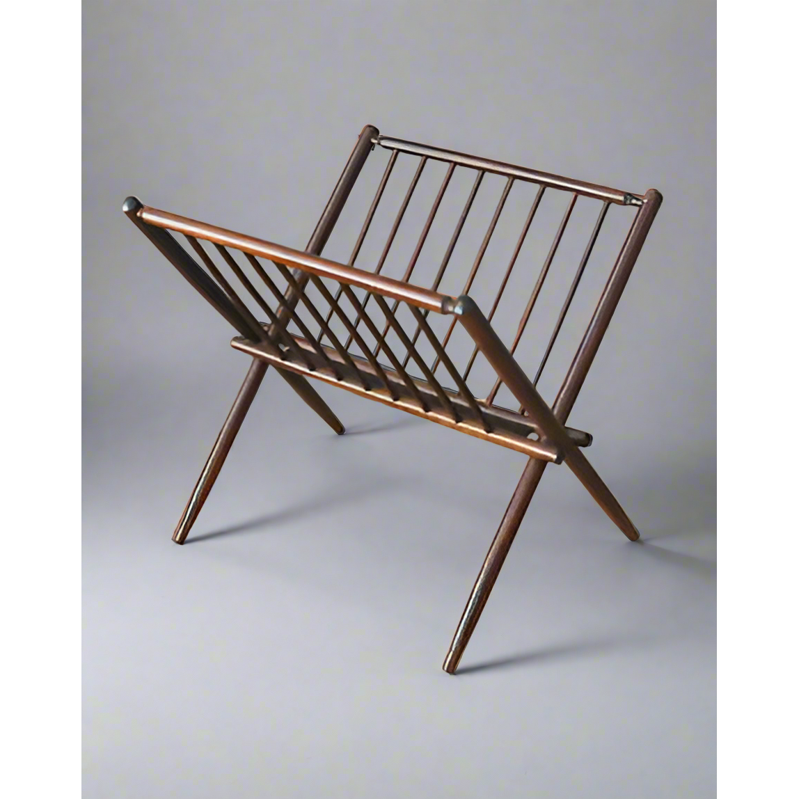Vintage Yugoslavian Magazine Rack