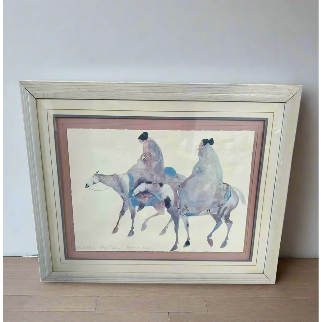 Signed Carole Grigg Lithograph