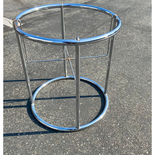 Vintage Chrome Plant Stand