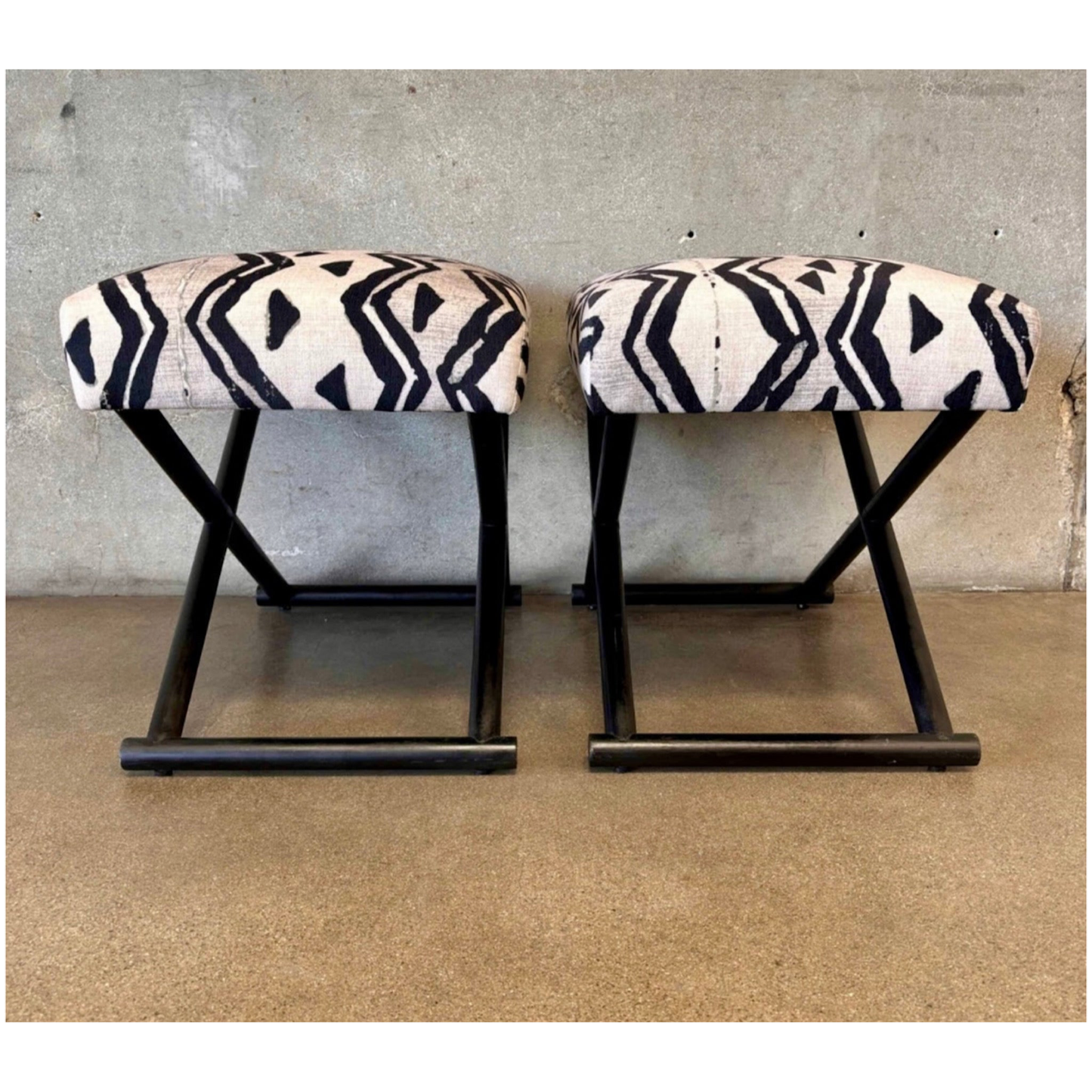 Billy Baldwin Style X Base Stools