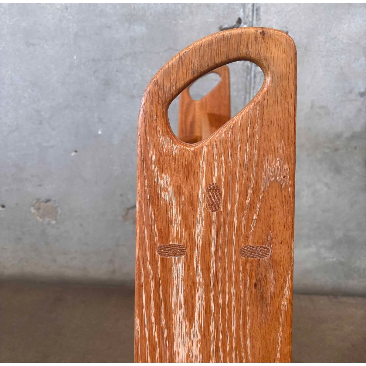 Vintage Oak Frank Evans Blanket Rack