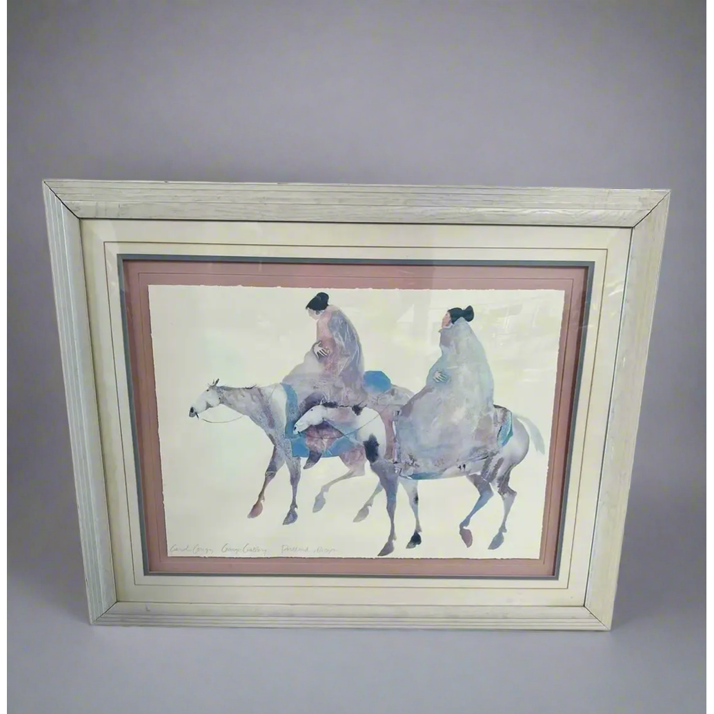 Signed Carole Grigg Lithograph