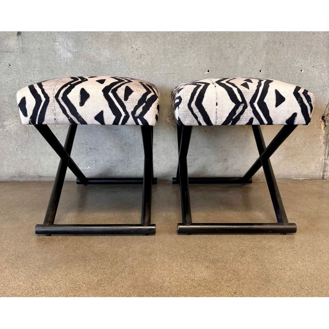 Billy Baldwin Style X Base Stools