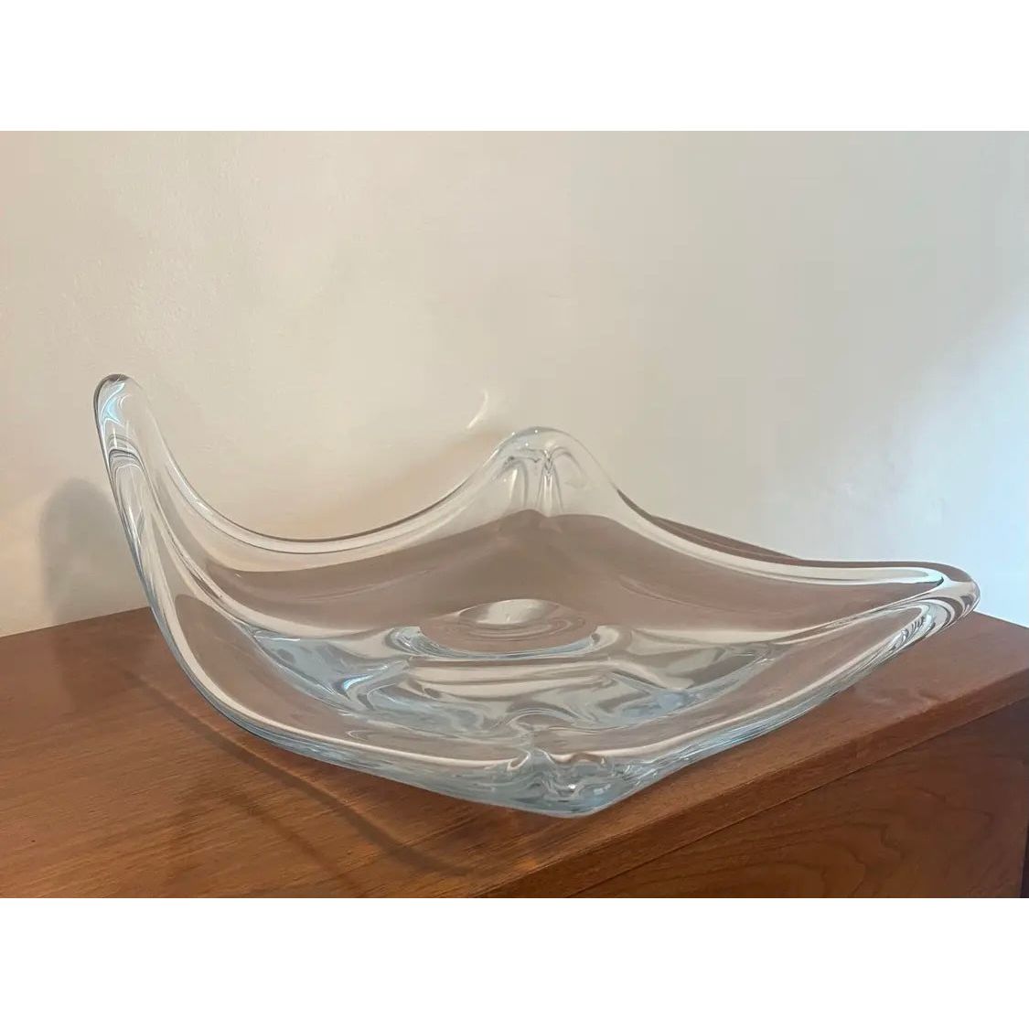 Polish Art Glass Tray