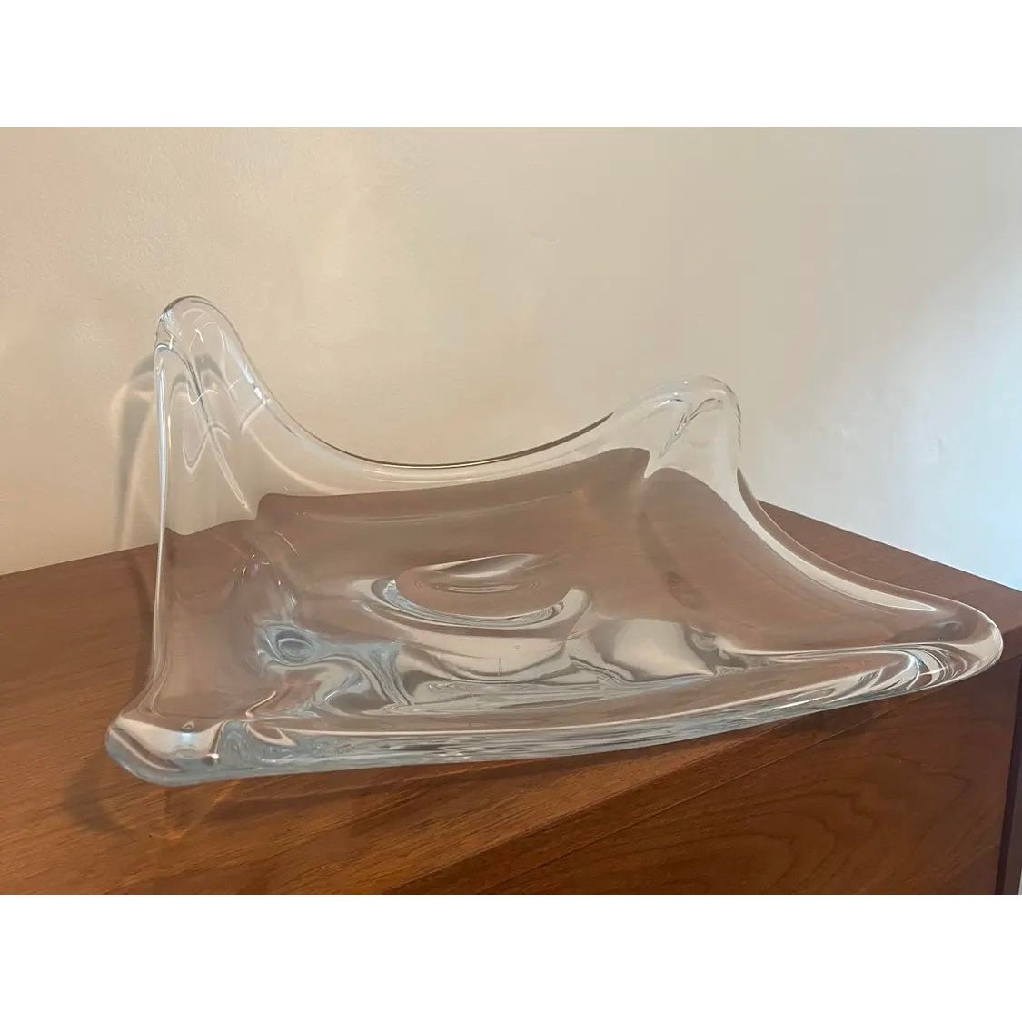 Polish Art Glass Tray