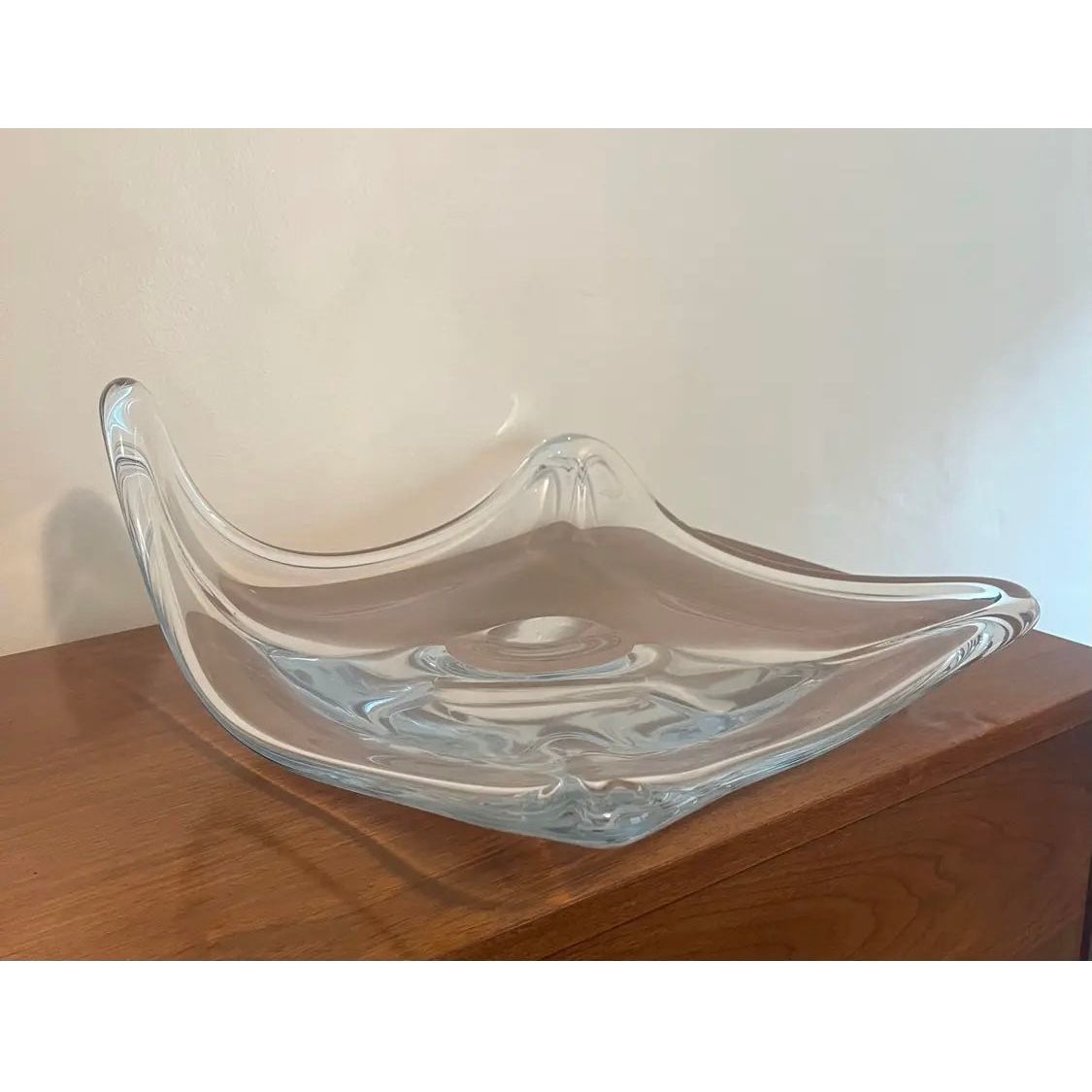 Polish Art Glass Tray