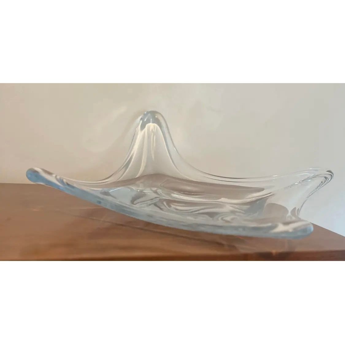 Polish Art Glass Tray